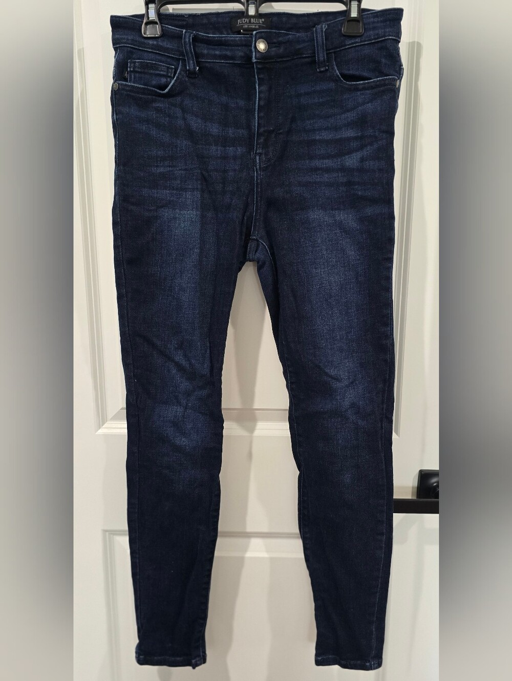 Judy Blue High-Waist Dark-Wash Skinny Jeans - Size 11 (30) Boutique Denim